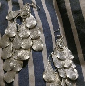 Large earrings